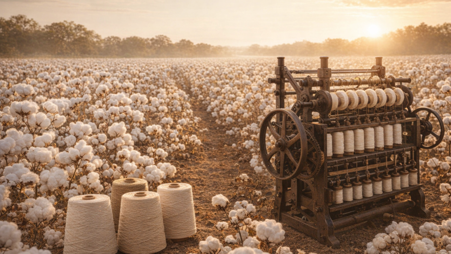 Maquina hiladora Cotton vitae