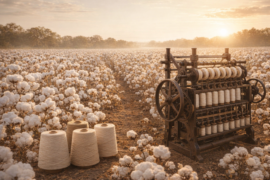 Maquina hiladora Cotton vitae